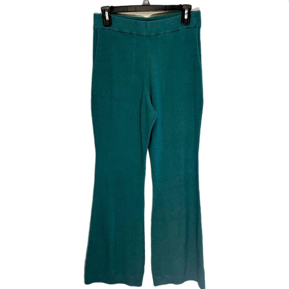 Free People Beach Size Small Green Pull On Flares